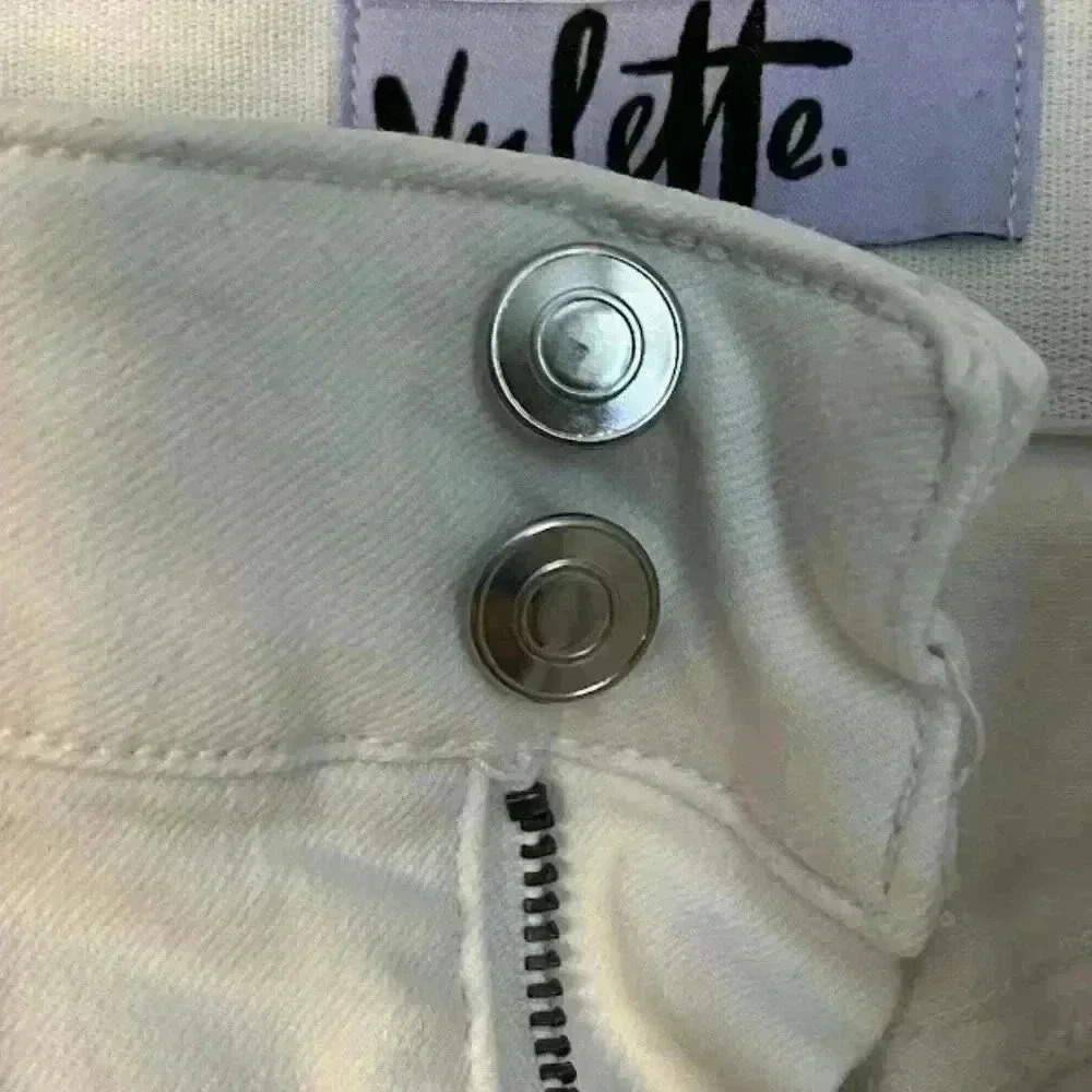 Vylette White Straight Leg Jean, size 7/28 NWOT - Picture 3 of 6